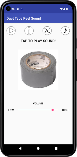 Duct Tape Peel Sound - عکس برنامه موبایلی اندروید