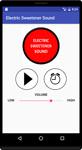 Electric Sweetener Sound - Image screenshot of android app