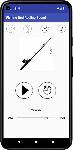 Fishing Rod Reeling Sound - Image screenshot of android app