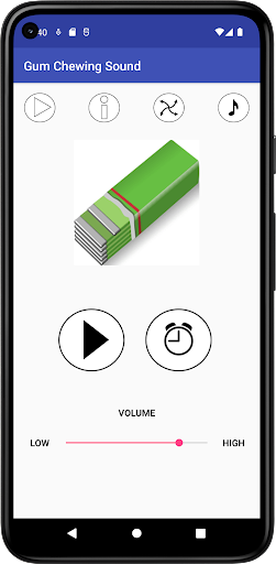 Gum Chewing Sound - Image screenshot of android app