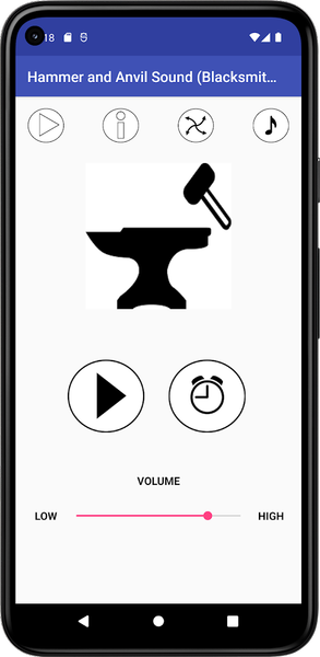 Blacksmith Sound - Image screenshot of android app