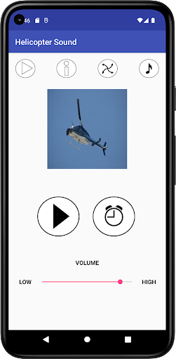 Helicopter Sound - Image screenshot of android app