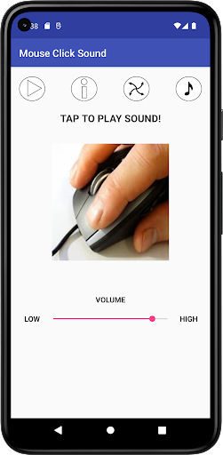 Mouse Click Sound - Image screenshot of android app