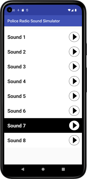 Police Radio Sound Simulator - عکس برنامه موبایلی اندروید