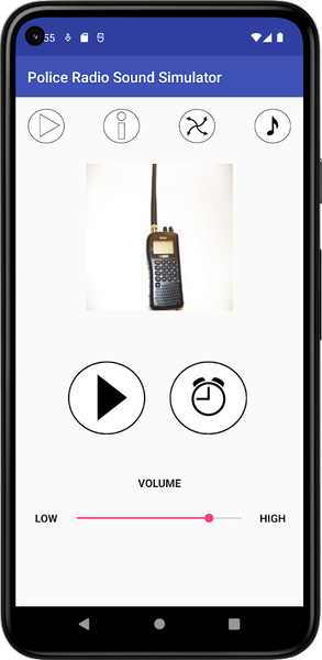 Police Radio Sound Simulator - عکس برنامه موبایلی اندروید