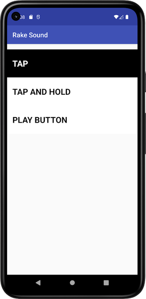 Rake Sounds - Image screenshot of android app
