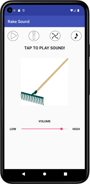 Rake Sound - Image screenshot of android app