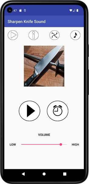 Sharpen Knife Sound - Image screenshot of android app