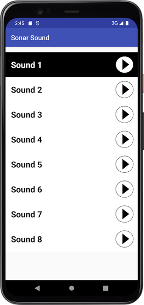 Sonar Sound - عکس برنامه موبایلی اندروید