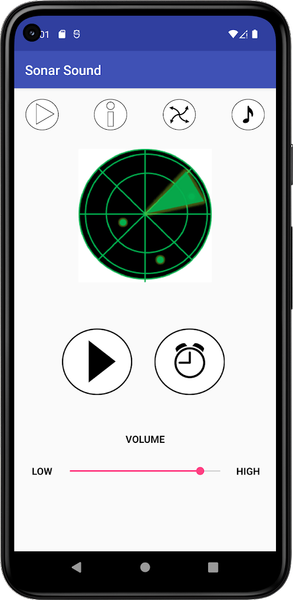 Sonar Sound - Image screenshot of android app