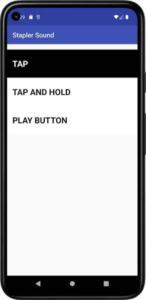 Stapler Sounds - Image screenshot of android app