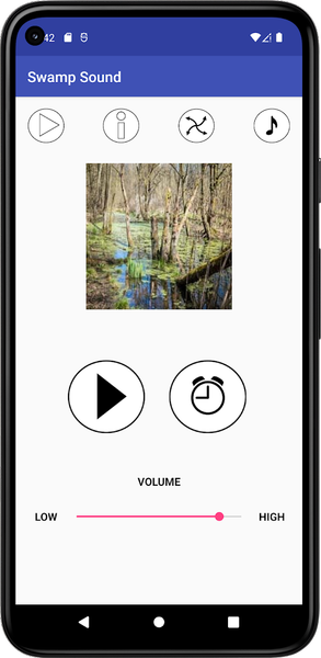 Swamp Sound - Image screenshot of android app