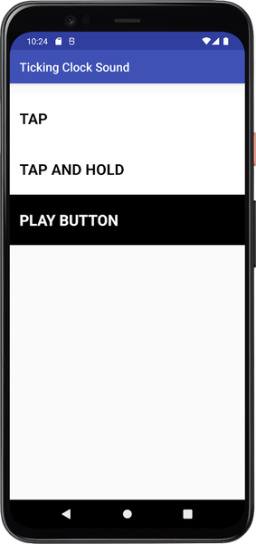 Ticking Clock Sounds - Image screenshot of android app