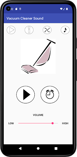 Vacuum Cleaner Sound - Image screenshot of android app