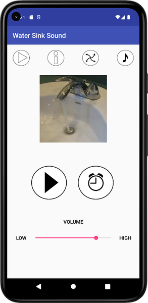 Water Sink Sound - Image screenshot of android app