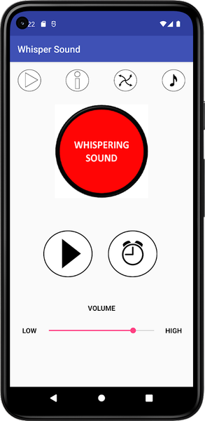 Whisper Sound - عکس برنامه موبایلی اندروید