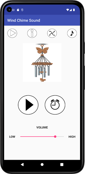 Wind Chime Sound - Image screenshot of android app