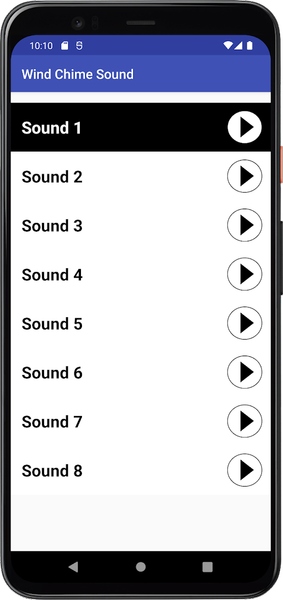 Wind Chime Sound - Image screenshot of android app