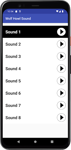 Wolf Howl Sound - Image screenshot of android app