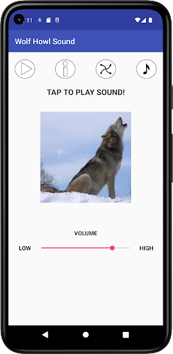 Wolf Howl Sound - عکس برنامه موبایلی اندروید