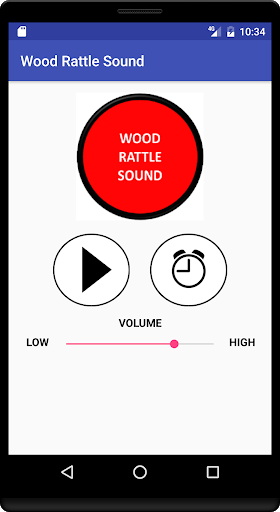 Wood Rattle Sound - Image screenshot of android app