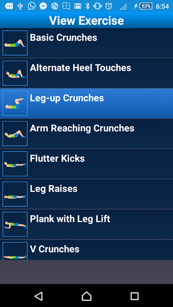 Ab Workout Coach 7days - 6pack - Image screenshot of android app