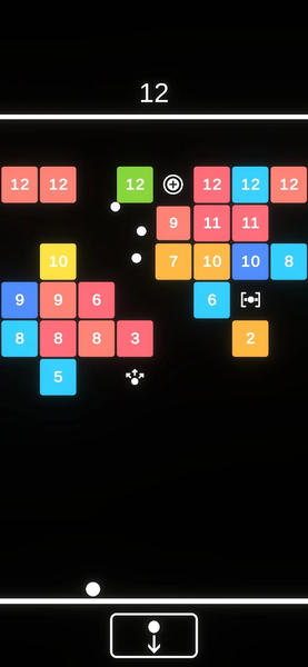 Ballz۸۳ - Brick ball game - عکس بازی موبایلی اندروید