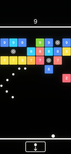 Ballz۸۳ - Brick ball game - عکس بازی موبایلی اندروید