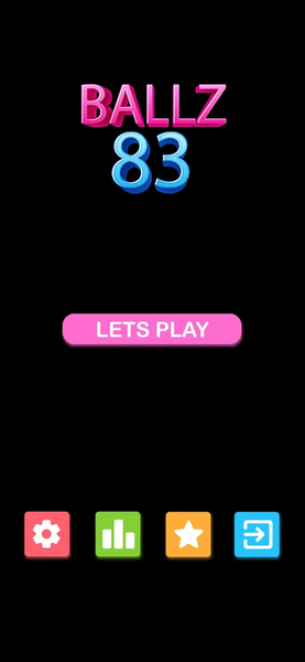 Ballz۸۳ - Brick ball game - عکس بازی موبایلی اندروید