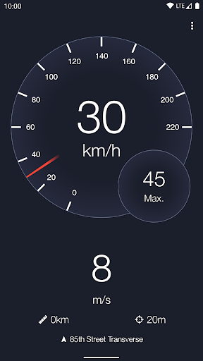 Speedometer - عکس برنامه موبایلی اندروید