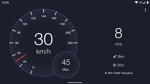 Speedometer - Image screenshot of android app