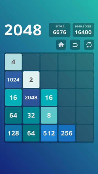 Colors of 2048™ - Gameplay image of android game
