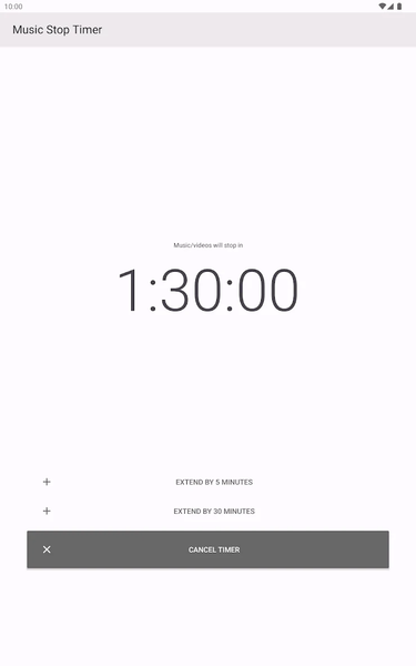 Music Stop Timer (Sleep Timer) - عکس برنامه موبایلی اندروید