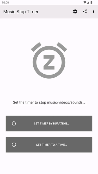 Music Stop Timer (Sleep Timer) - عکس برنامه موبایلی اندروید