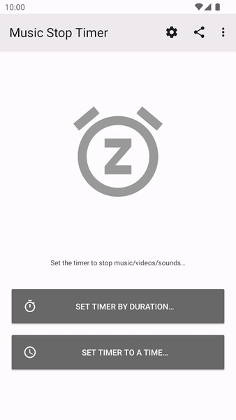 Music Stop Timer (Sleep Timer) - عکس برنامه موبایلی اندروید