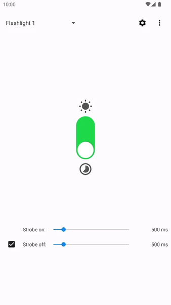 Secure Flashlight - عکس برنامه موبایلی اندروید