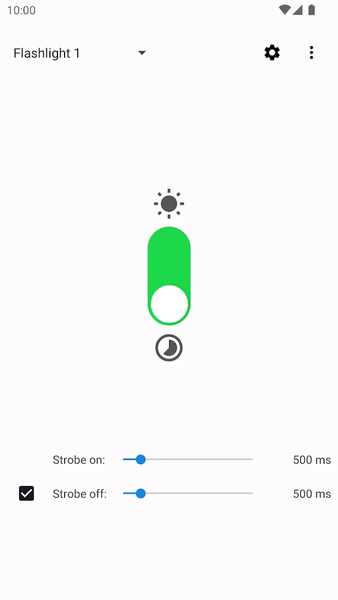 Secure Flashlight - عکس برنامه موبایلی اندروید