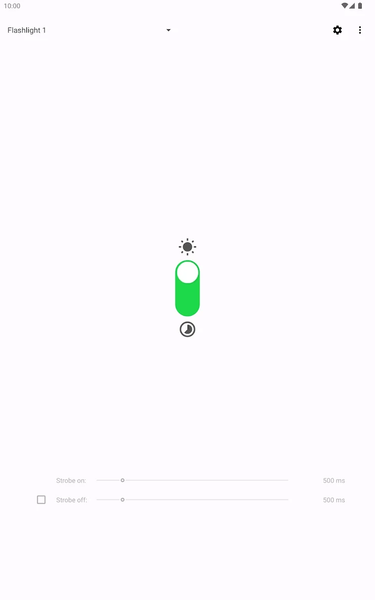 Secure Flashlight - عکس برنامه موبایلی اندروید