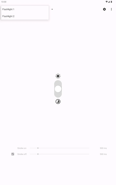 Secure Flashlight - عکس برنامه موبایلی اندروید