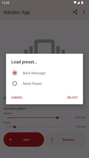 Vibrator App - عکس برنامه موبایلی اندروید