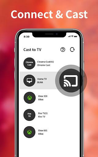 Screen Mirroring (Cast to TV) - عکس برنامه موبایلی اندروید