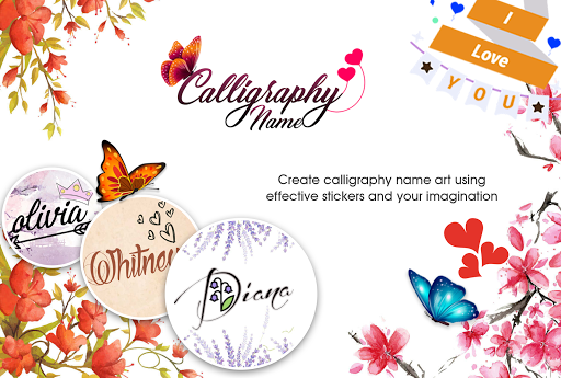 Calligraphy Name Art : Add Text on Photo - Image screenshot of android app