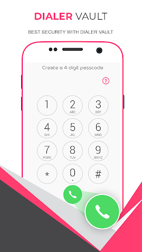 Dialer + Calc Vault - Hide Photo, Video & Contact - عکس برنامه موبایلی اندروید