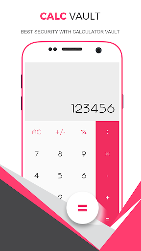 Dialer + Calc Vault - Hide Photo, Video & Contact - عکس برنامه موبایلی اندروید