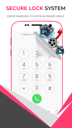 Dialer + Calc Vault - Hide Photo, Video & Contact - عکس برنامه موبایلی اندروید