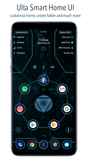 ARC Launcher® ۲۰۲۴ & ۴D Themes - عکس برنامه موبایلی اندروید
