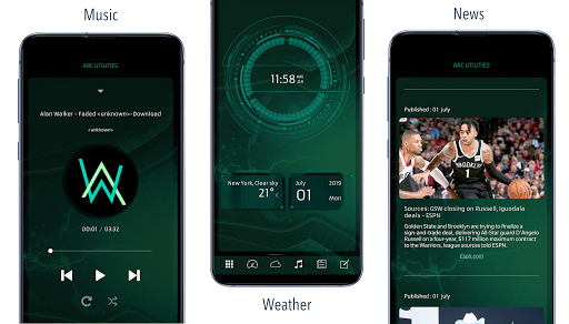 ARC Launcher® ۲۰۲۴ & ۴D Themes - عکس برنامه موبایلی اندروید
