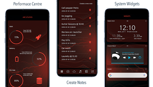 ARC Launcher® ۲۰۲۴ & ۴D Themes - عکس برنامه موبایلی اندروید
