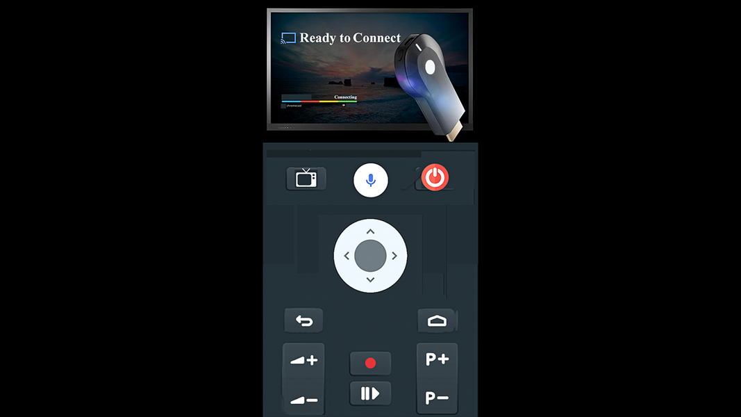 Chromecast Remote Control - عکس برنامه موبایلی اندروید