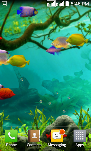 Fishes Live Wallpaper 2021 - Aquarium Koi Bgs - عکس برنامه موبایلی اندروید
